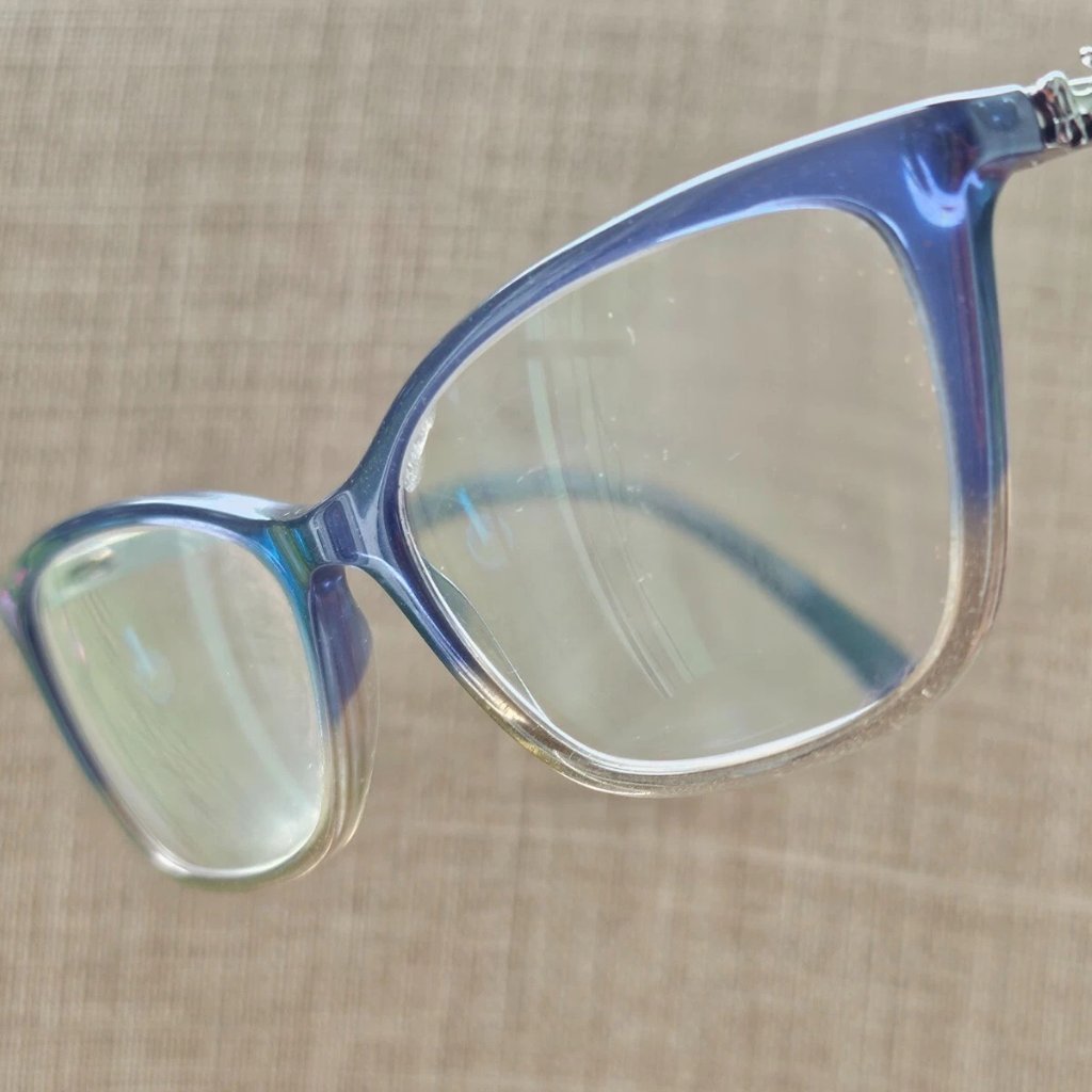 Coach Eyeglasses/Glasses Frmae Hc6107 5489 Denim Taupe Glitter Gradient 54[]17